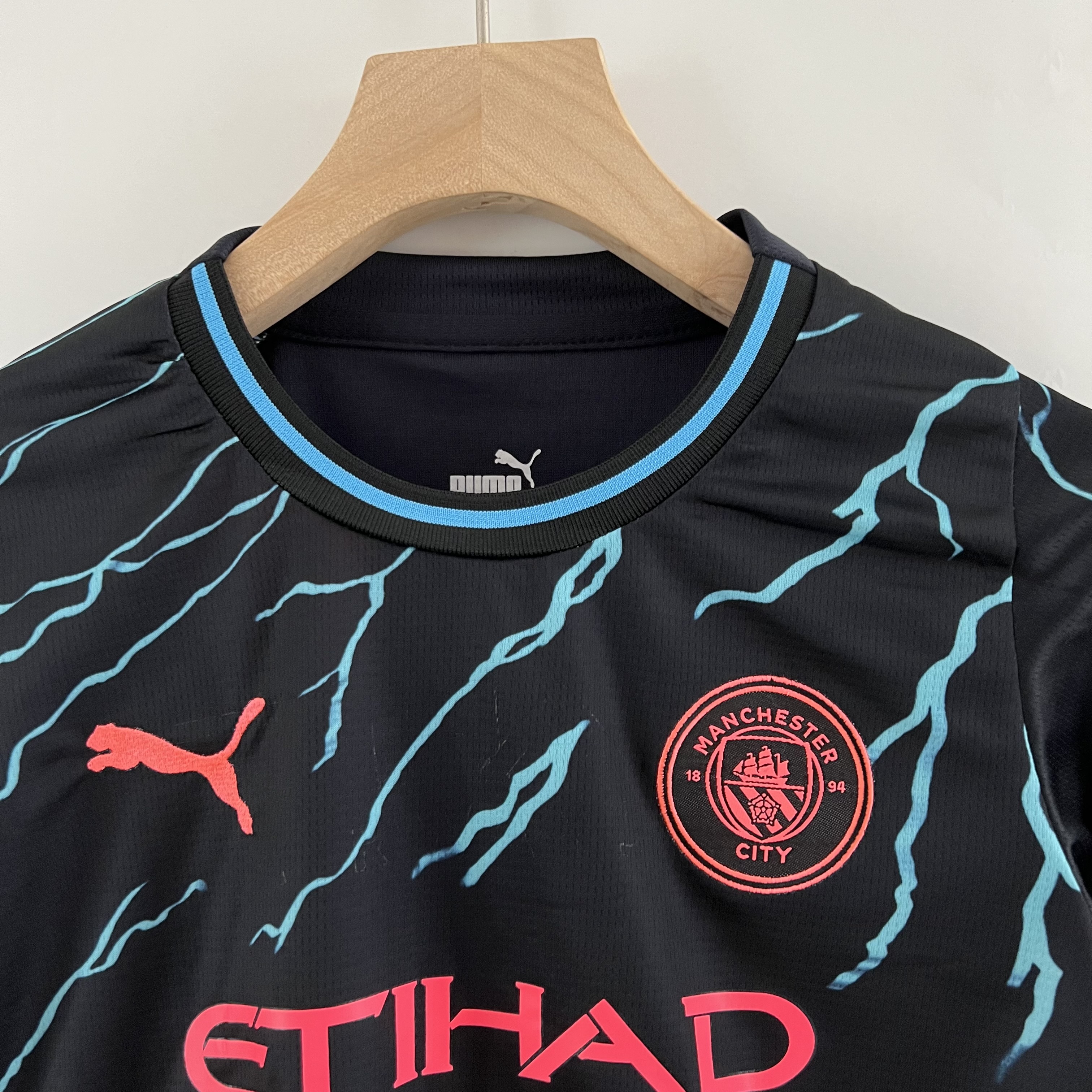 Manchester City 23-24 Third Kids Kit - UnitedFutballJersey