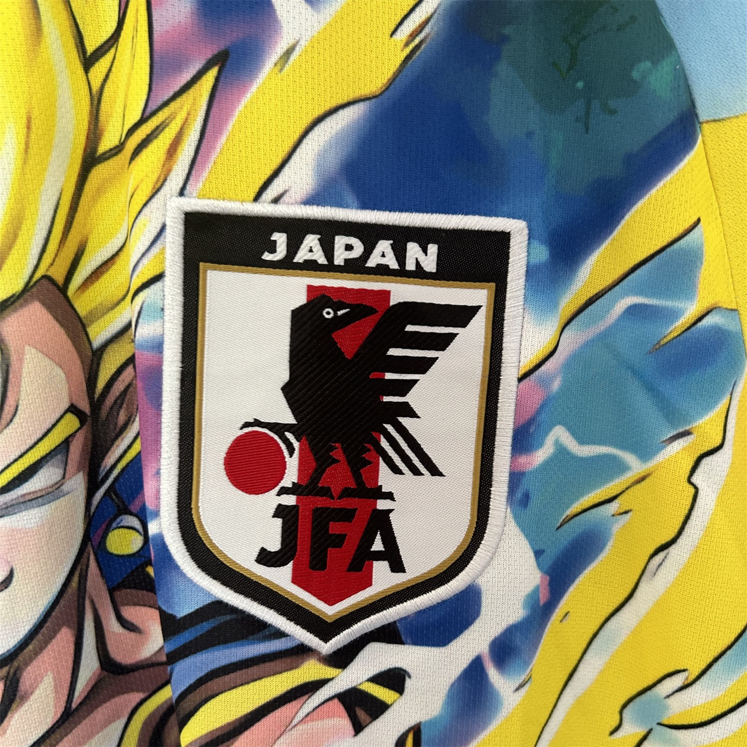 Japan 25-26 Blonde Super Saiyan Special Jersey - Fans Version - UnitedFutballJersey