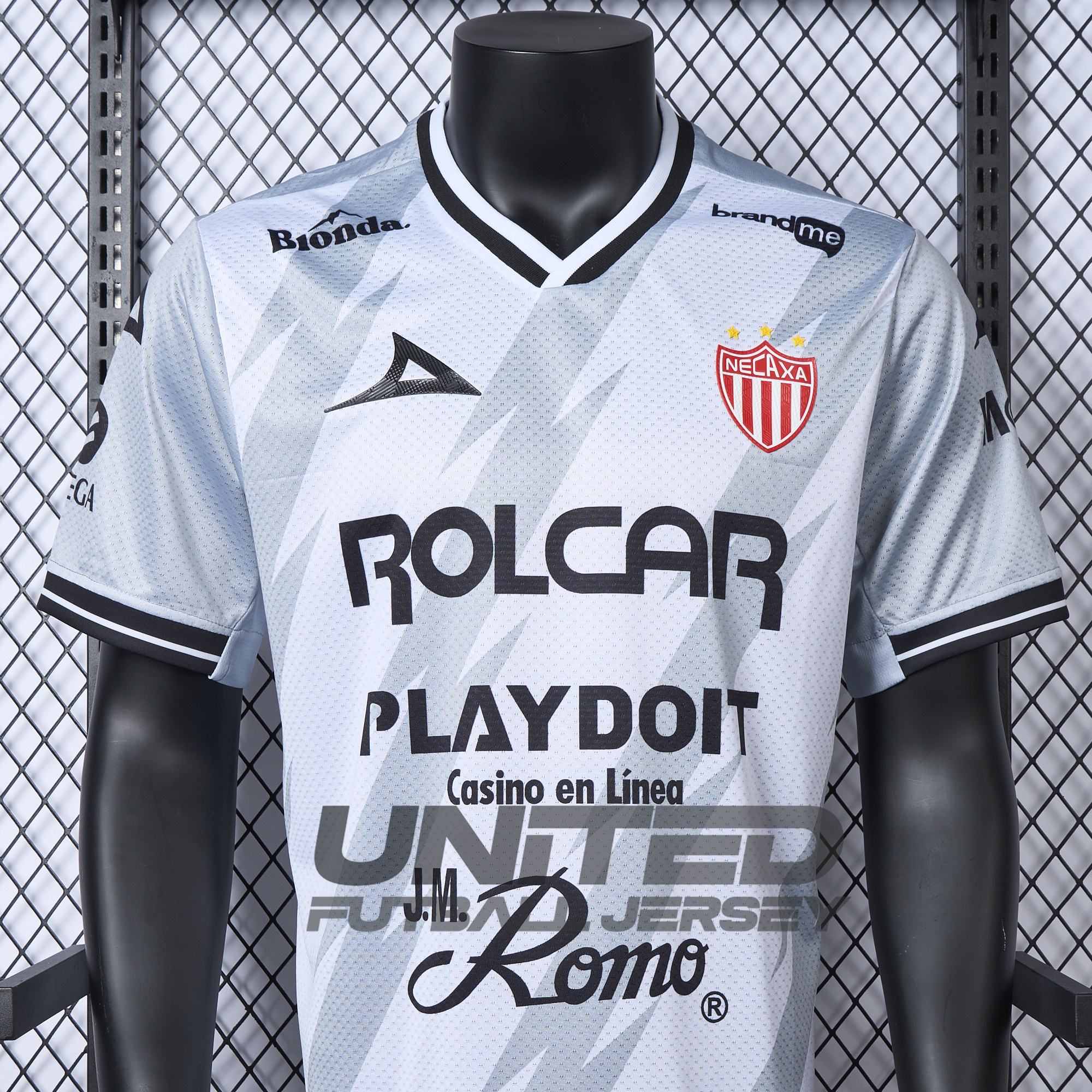Club Necaxa 24-25 Away Jersey - Player Version - UnitedFutballJersey