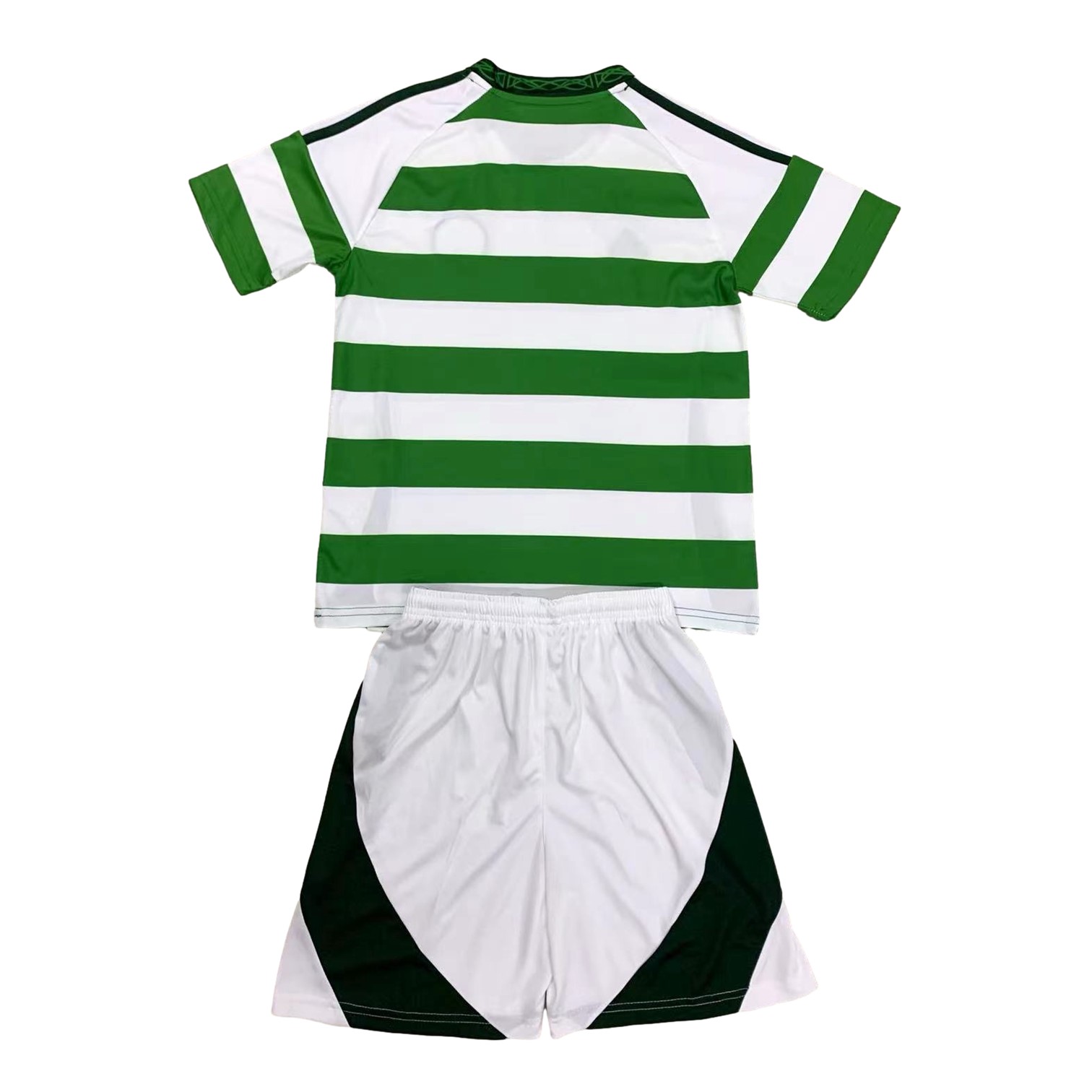 Celtic 24-25 Home Stadium Kids Kit - No Sponsor Version - UnitedFutballJersey