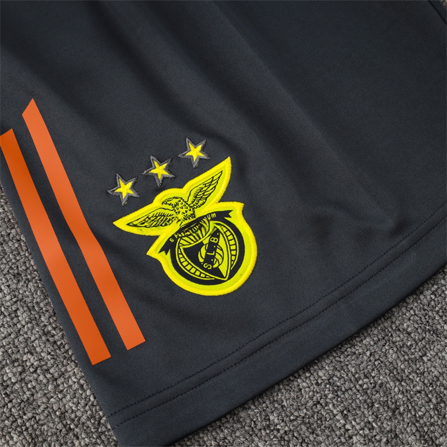 Benfica 25-26 Vest Training Set - Grey Vest and Deep Grey Shorts - UnitedFutballJersey