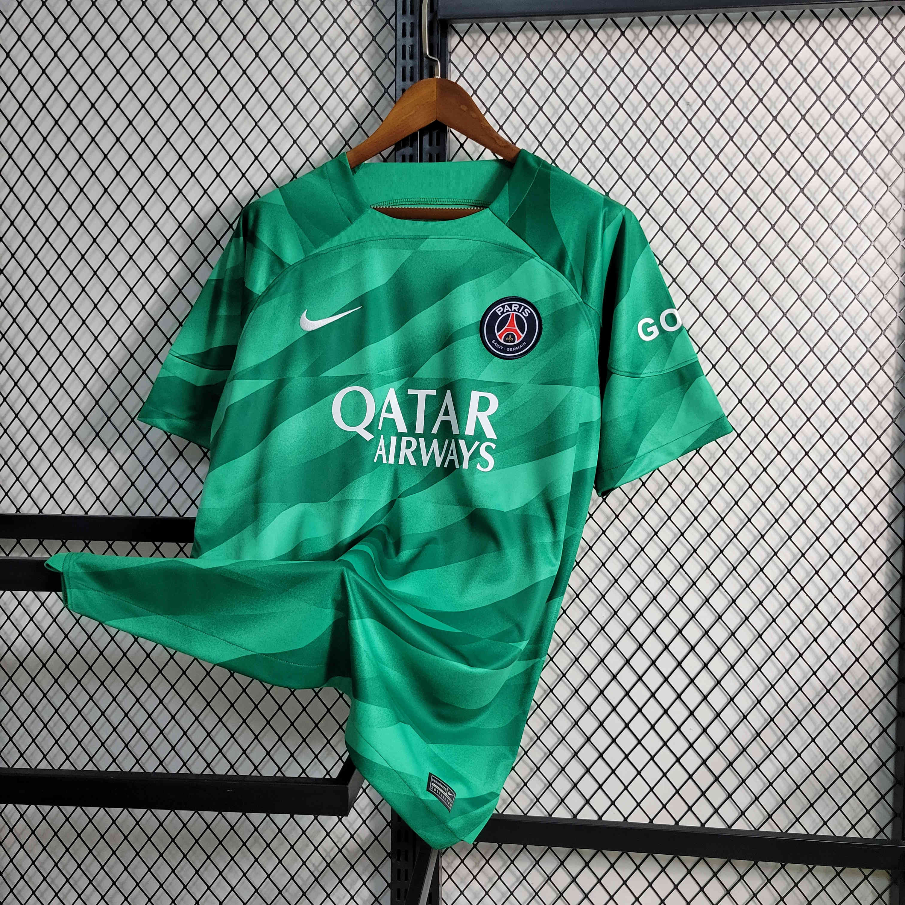 23/24 Paris Saint-Germain PSG Green Goalkeeper Jersey - Fans Version - UnitedFutballJersey