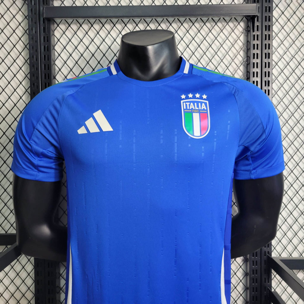 Italy 2024 Home Stadium Jersey - Player Version - UnitedFutballJersey