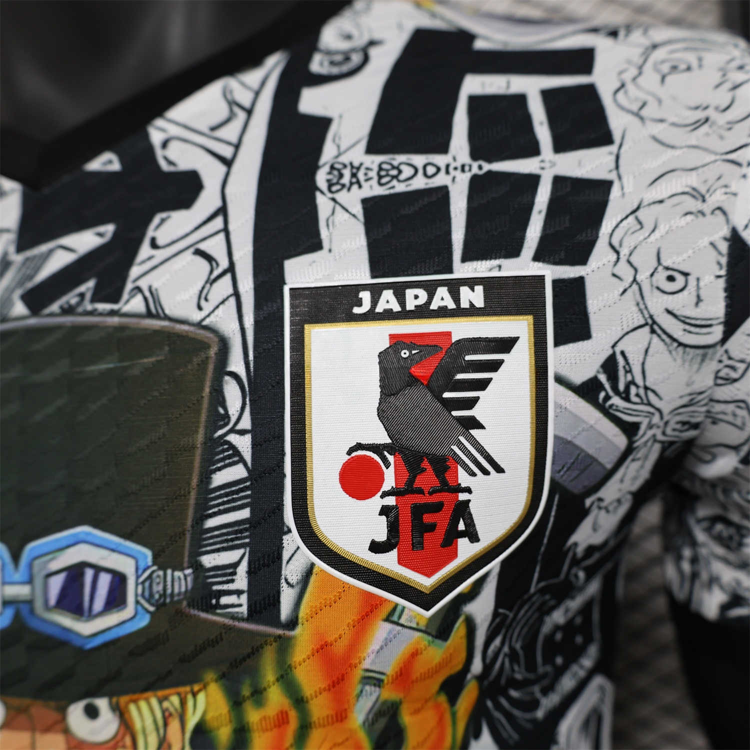 Japan 24-25 Sabo & Fire Special Edition Jersey - Player Version - UnitedFutballJersey
