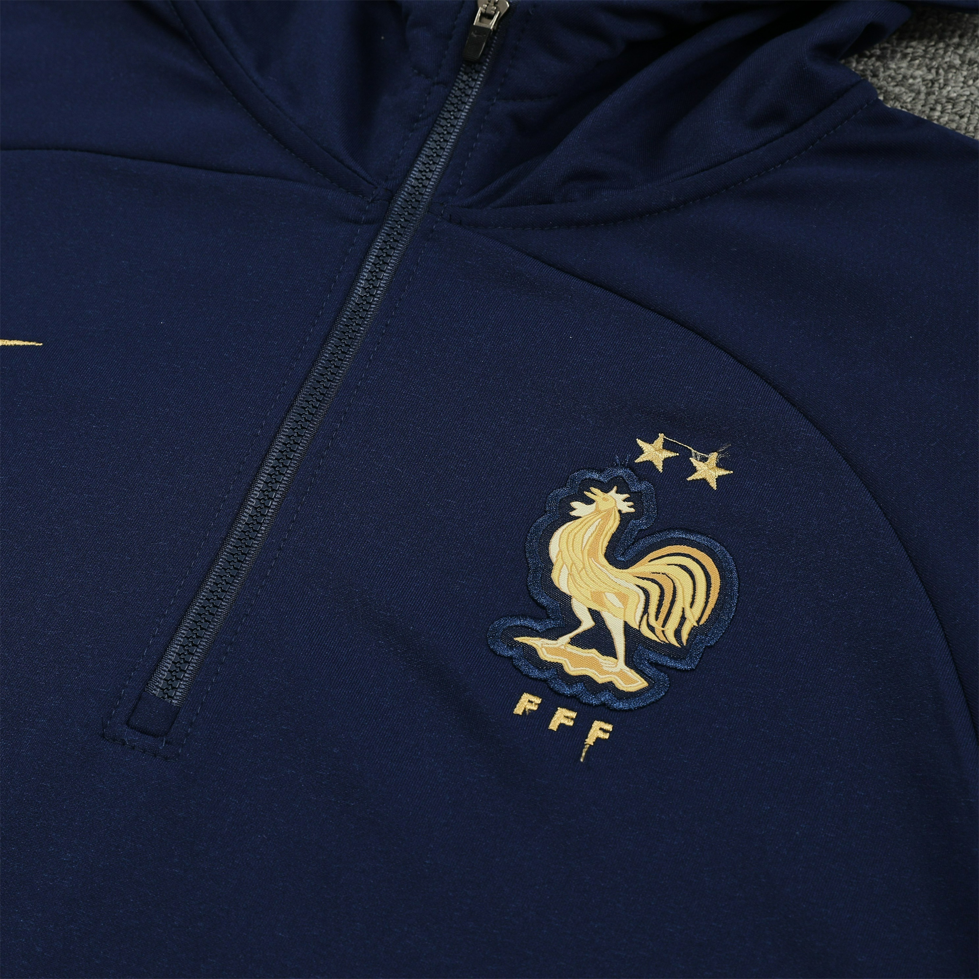 France 23-24 Men's Training Hoodie + Pants - UnitedFutballJersey
