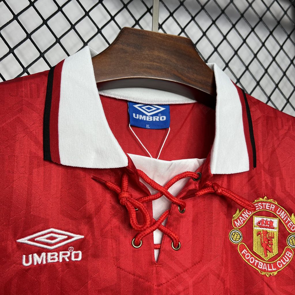 Manchester United Retro 1992-94 Home Jersey - UnitedFutballJersey
