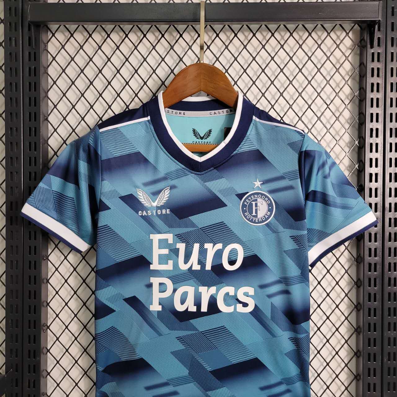 Feyenoord 23-24 Away Stadium Kids Kit - UnitedFutballJersey