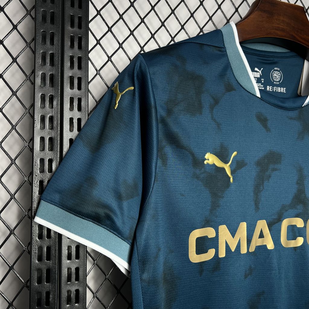 Marseille 24-25 Away Jersey - Fans Version - UnitedFutballJersey