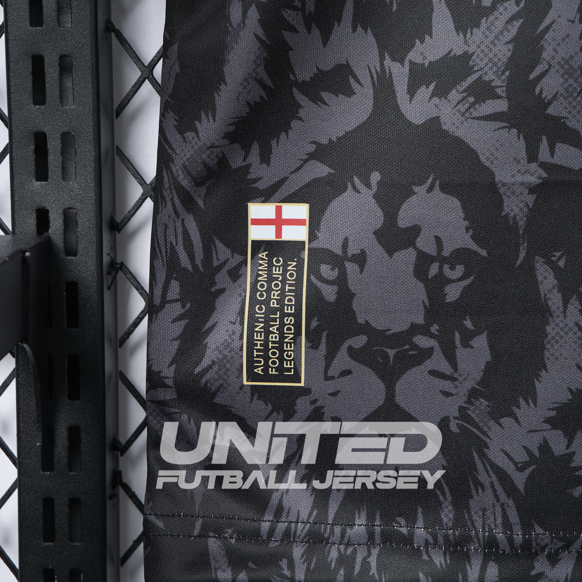 England 2024 Black The Lions Special Edition Jersey - Fans Version - UnitedFutballJersey