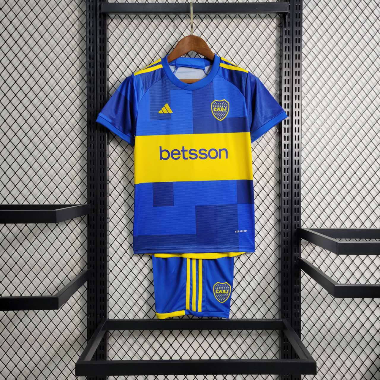 Boca Juniors 23-24 Home Stadium Kids Kit - UnitedFutballJersey