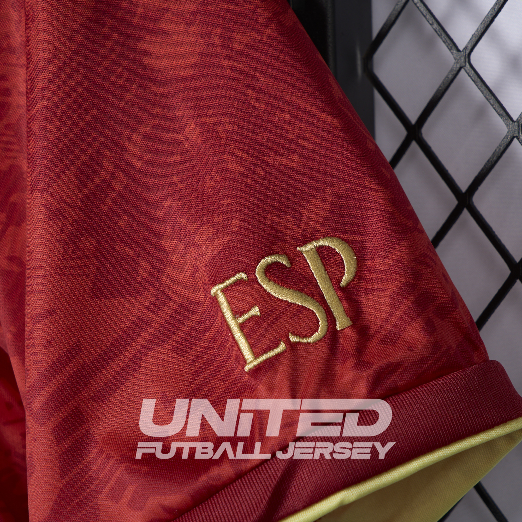 Spain 2024-25 COMMA Red Special Edition Jersey - Fans Version - UnitedFutballJersey