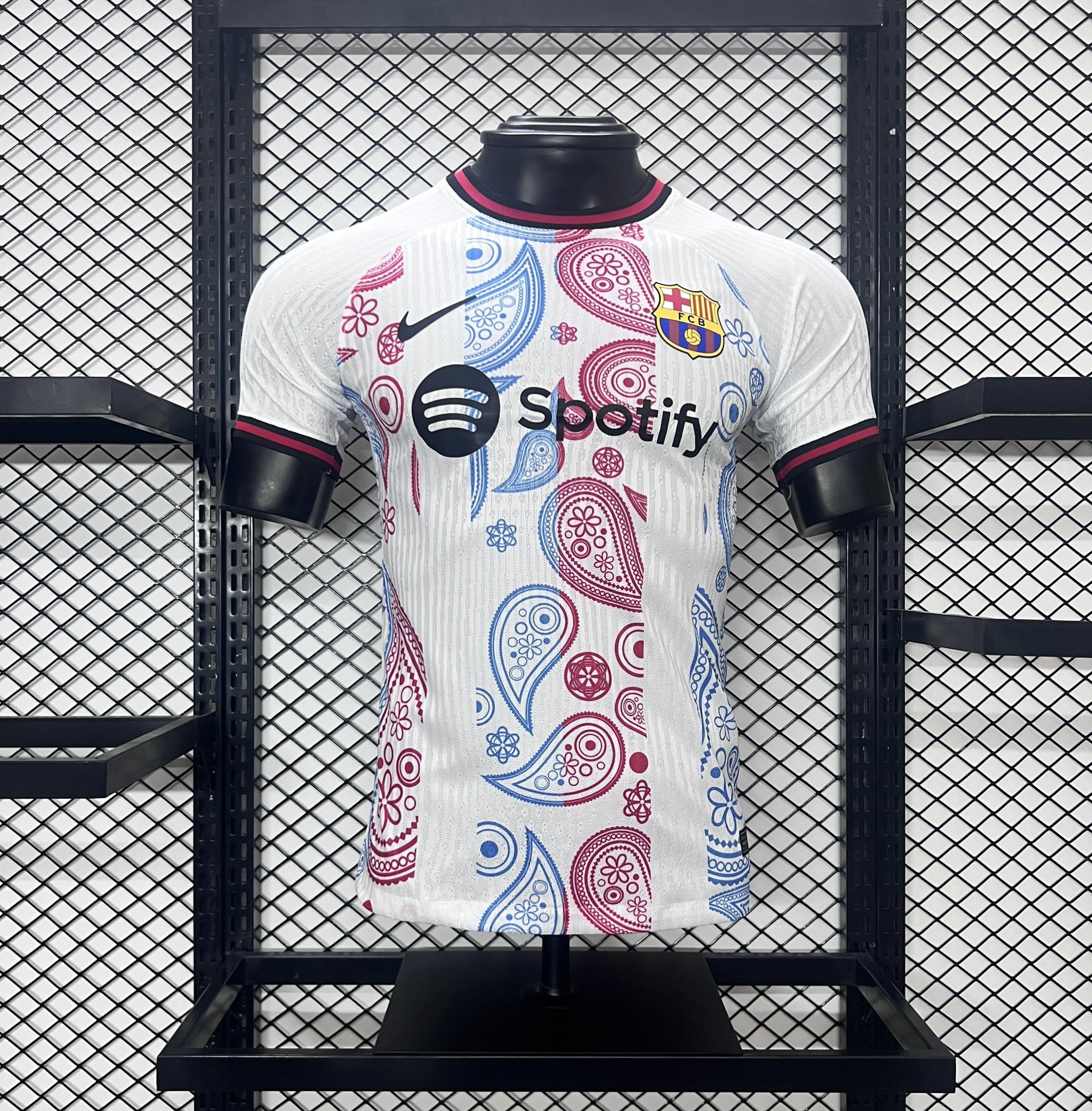 Barcelona 24-25 White Speical Jersey - Player Version - UnitedFutballJersey