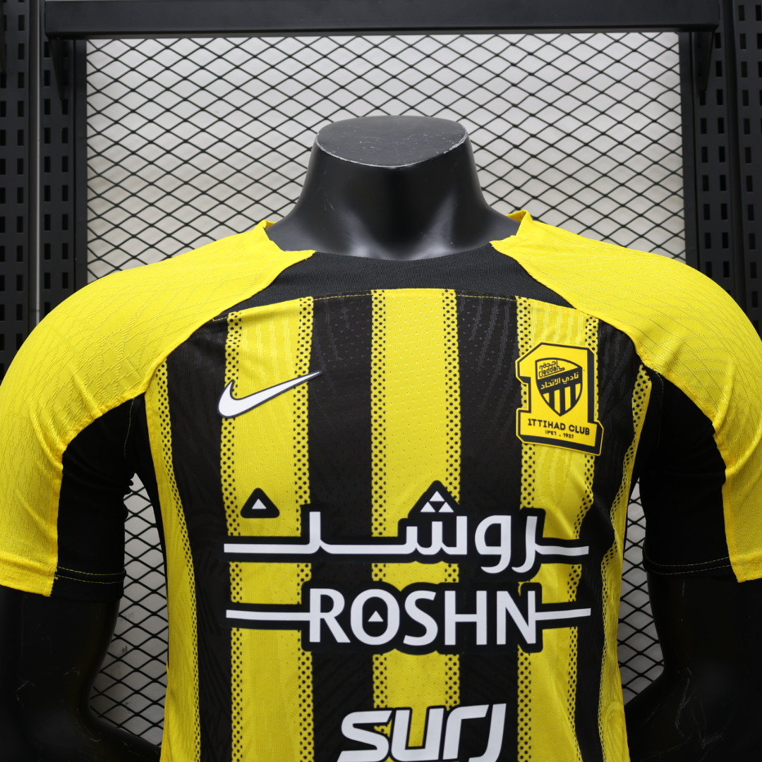Al Ittihad Jeddah United 24-25 Home Jersey - Player Version - UnitedFutballJersey