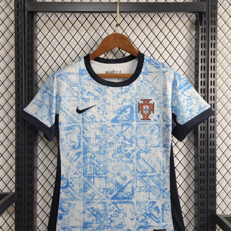 Women's Portugal 2024 Away Stadium Jersey - UnitedFutballJersey