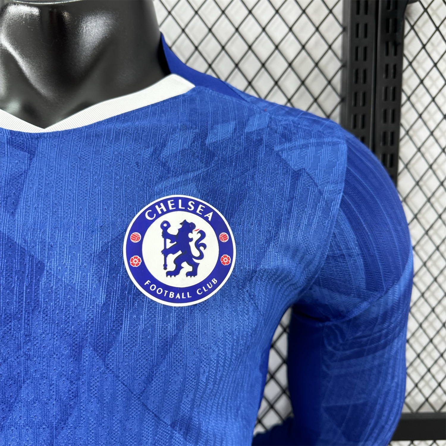 C.H.E.L.S.E.A 25-26 Home Long Sleeves Jersey - Player Version - UnitedFutballJersey