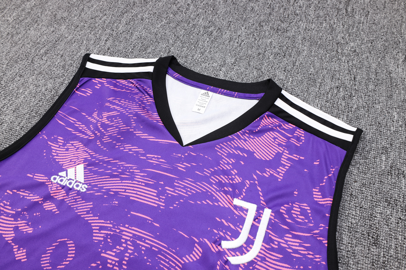 23-24 Juventus purple Training Vest Suit - UnitedFutballJersey