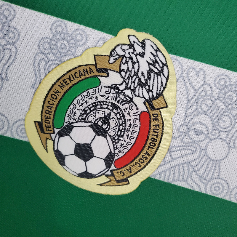 Retro Mexico 2006 Home Stadium Jersey - UnitedFutballJersey