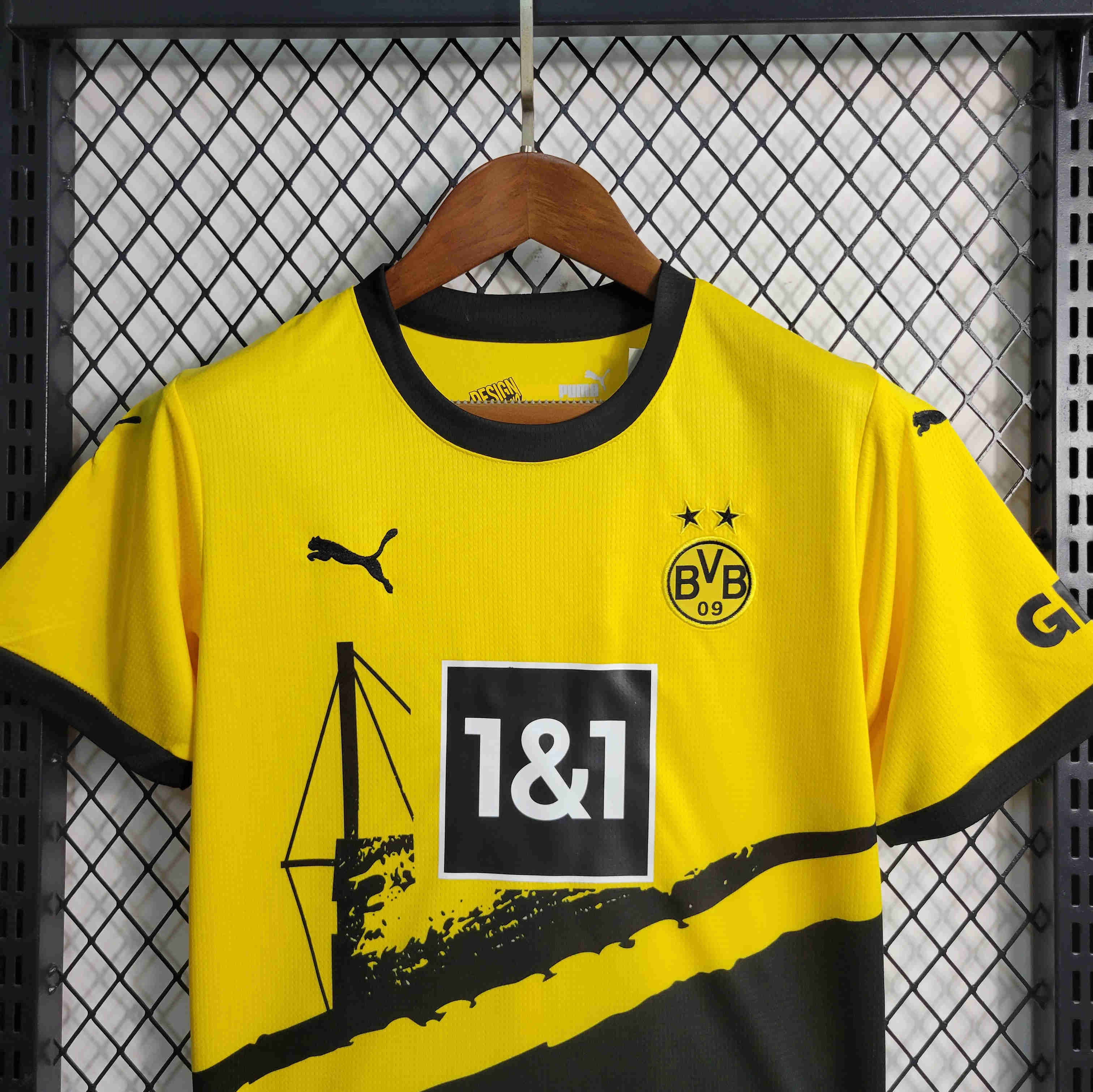 Dortmund 23-24 Home Kids kit - UnitedFutballJersey