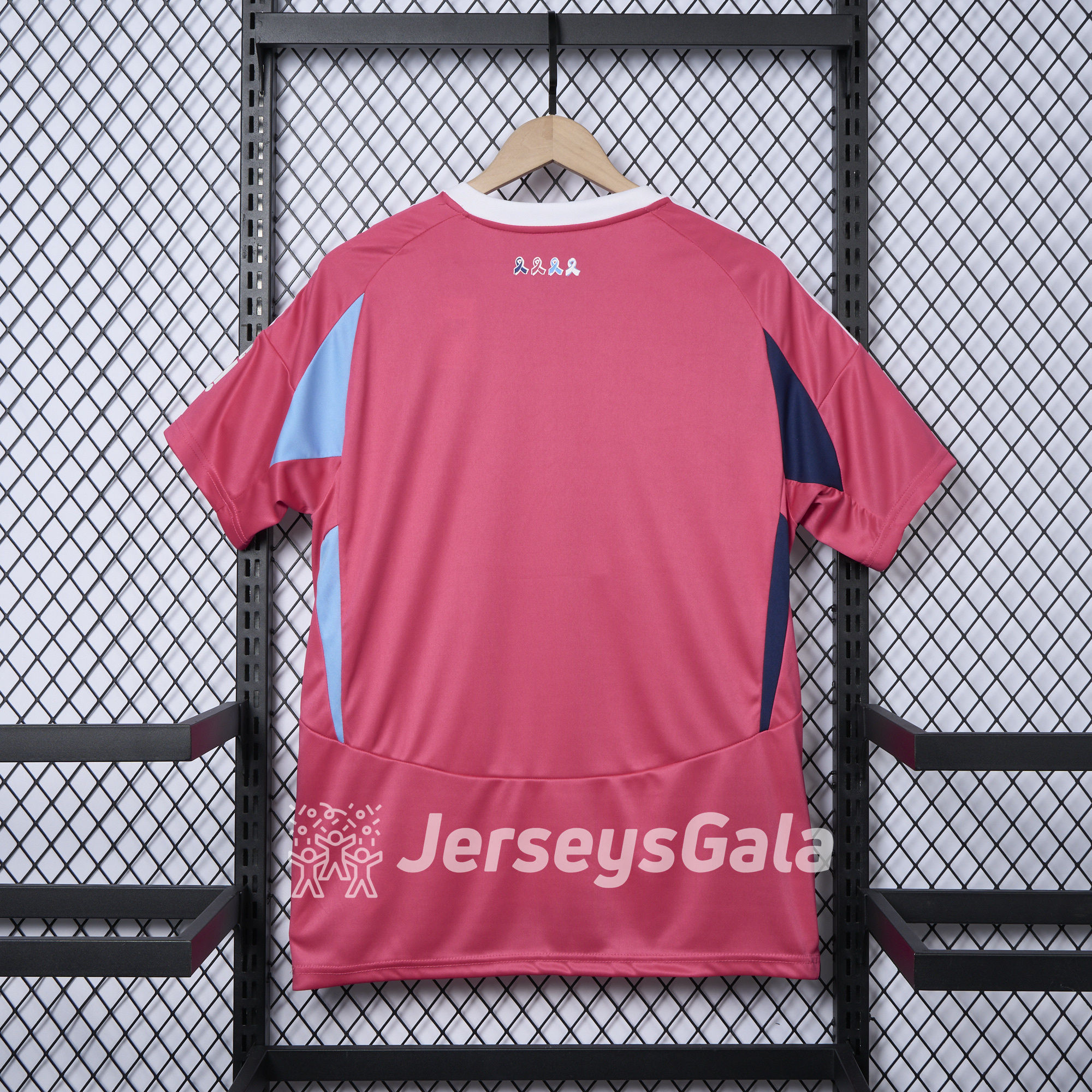 Schalke 04 24-25 GK Pink October Jersey - Fans Version - UnitedFutballJersey