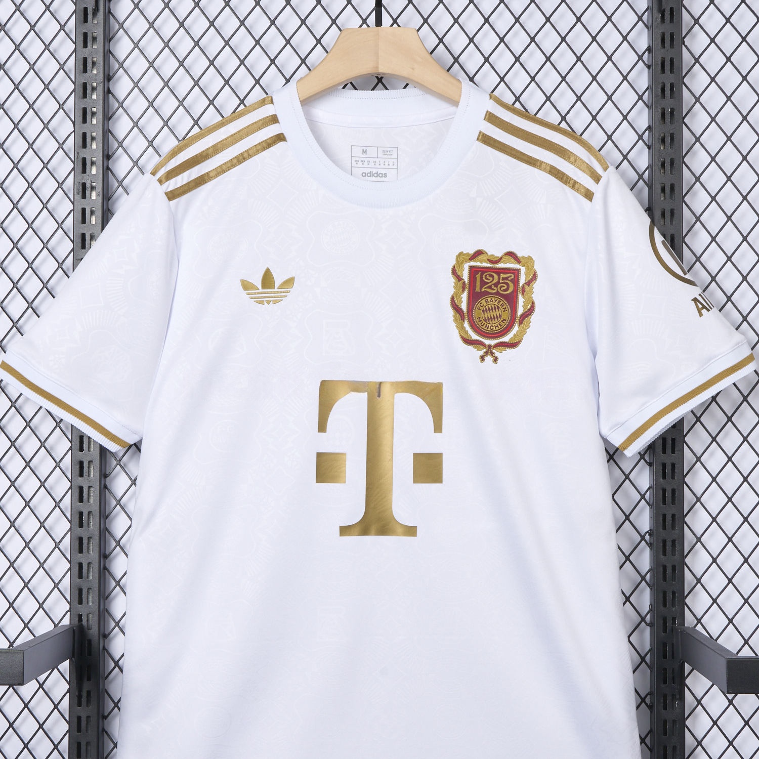 Bayern Munich 2025 White 125th Anniversary Jersey - Fans Version - UnitedFutballJersey