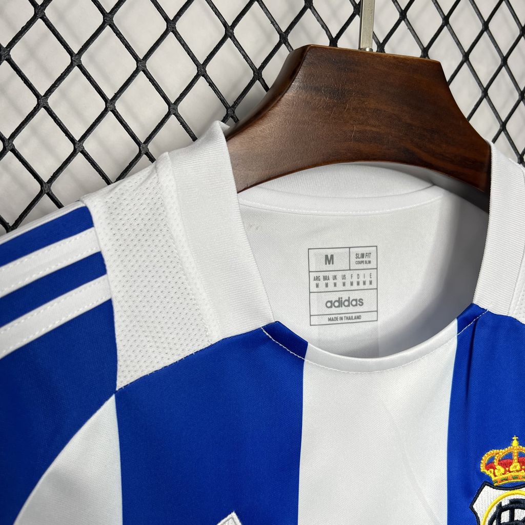 Real Club Recreativo de Huelva 24-25 Home Stadium Jersey - Fans Version - UnitedFutballJersey