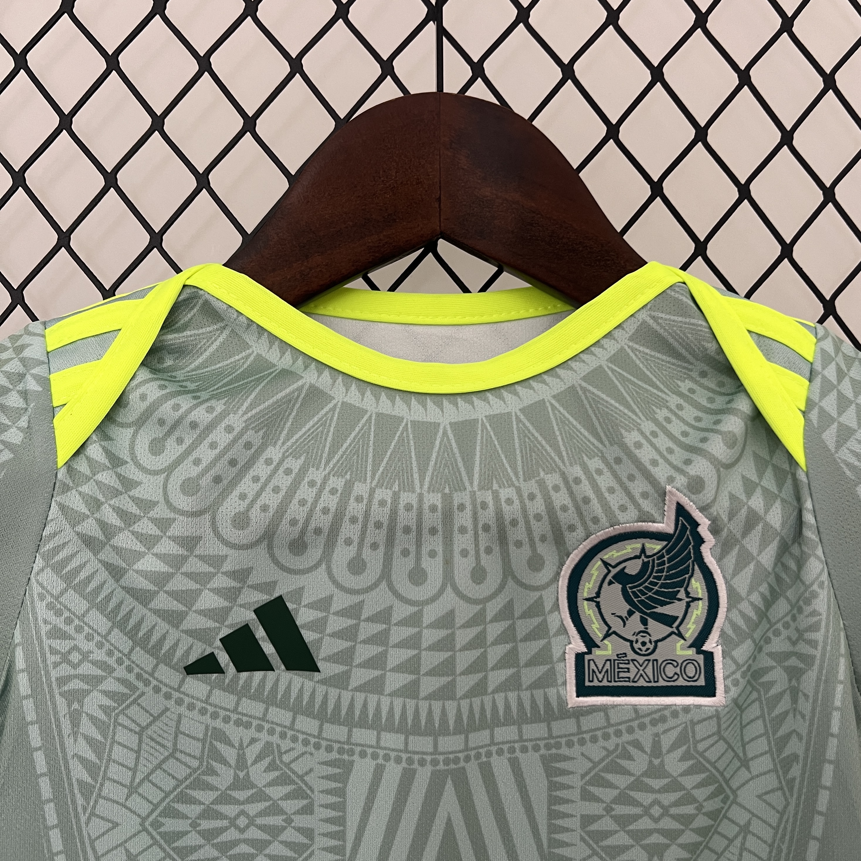 Mexico 24-25 Away Baby Crawling Suit - UnitedFutballJersey