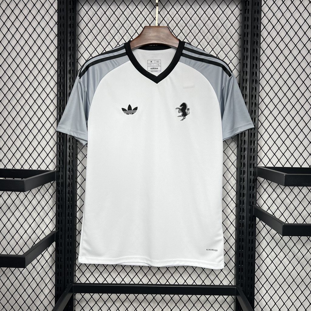 Juventus 24-25 White Pre-Match Jersey - Fans Version - UnitedFutballJersey