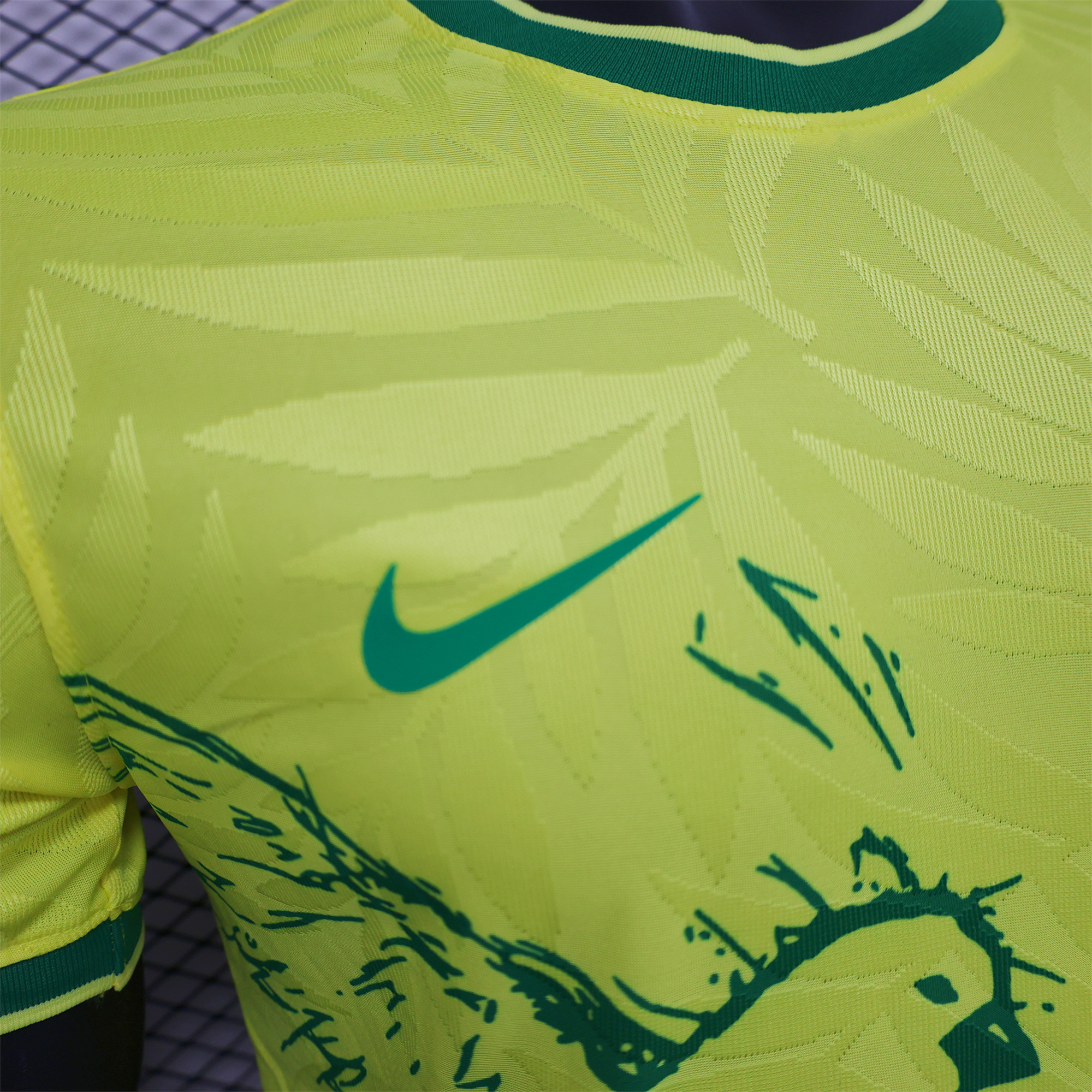 Brazil 2024 Yellow Dove Special Edition Jersey - Player Version - UnitedFutballJersey