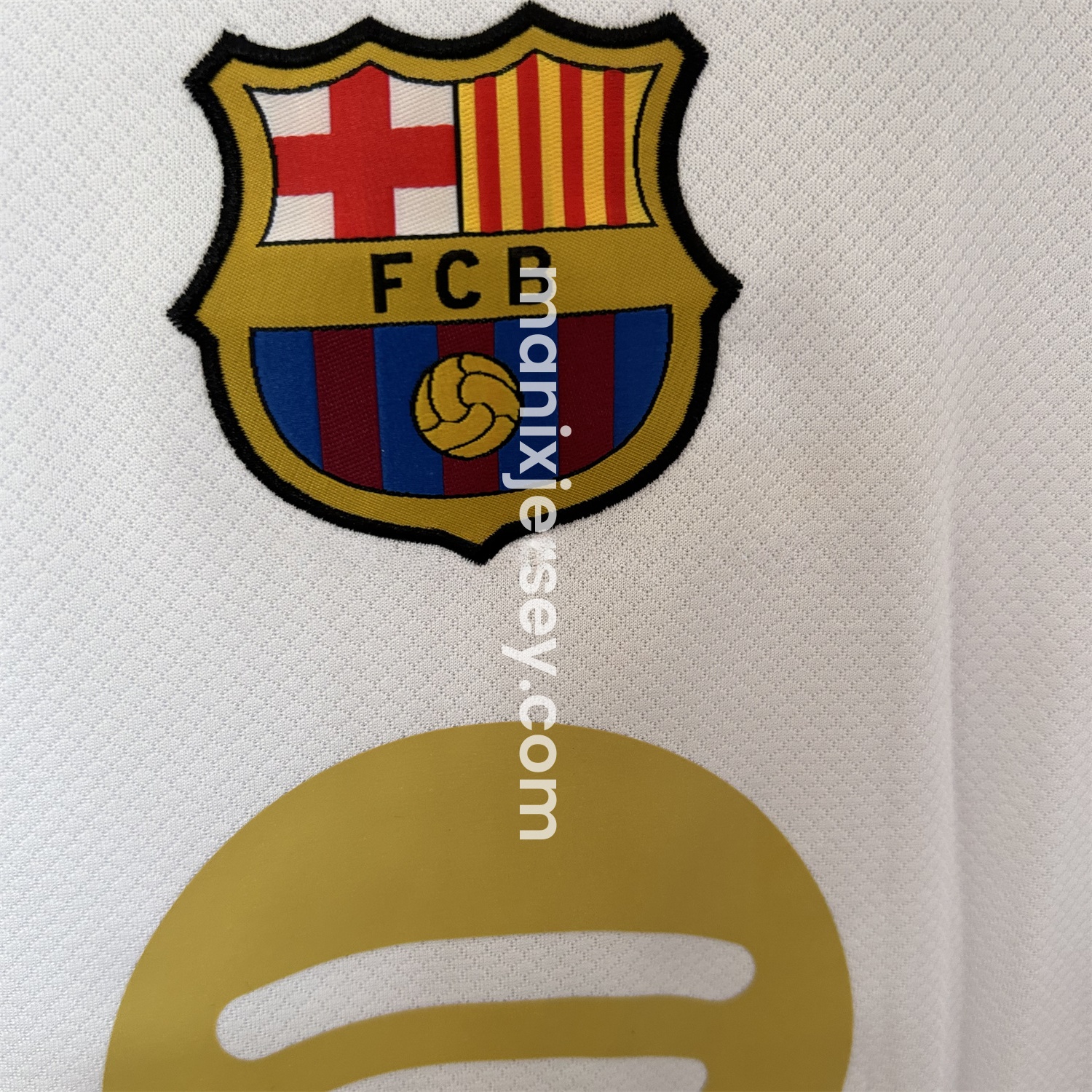 B.A.R.S.A 24-25 White GK Pre-match Training Jersey - Fans Version - UnitedFutballJersey