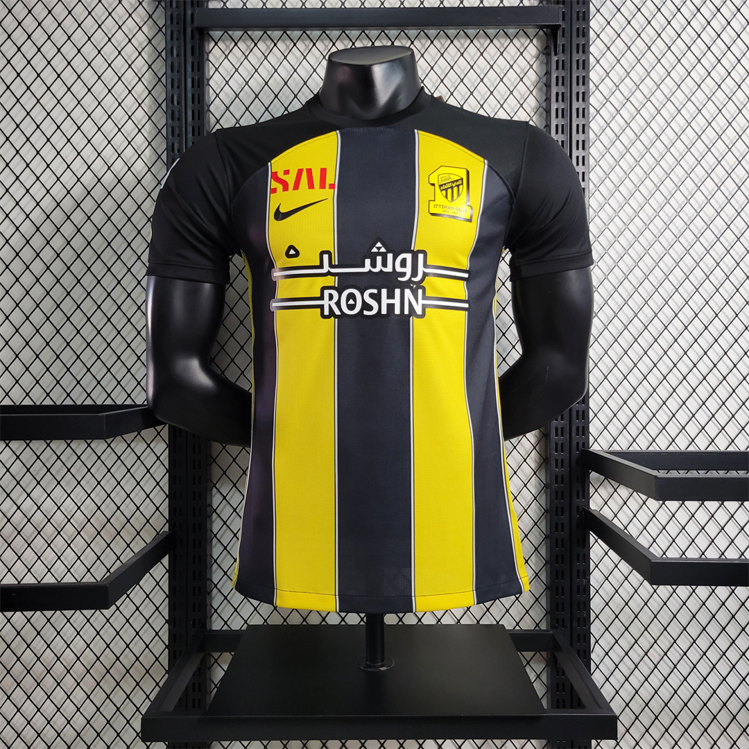 Al Ittihad Jeddah United 23-24 Home Jersey - Player Version - UnitedFutballJersey