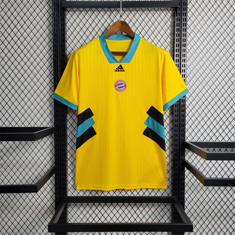 23/24 Bayern Munich Jersey Yellow Icon - Fans Version - UnitedFutballJersey