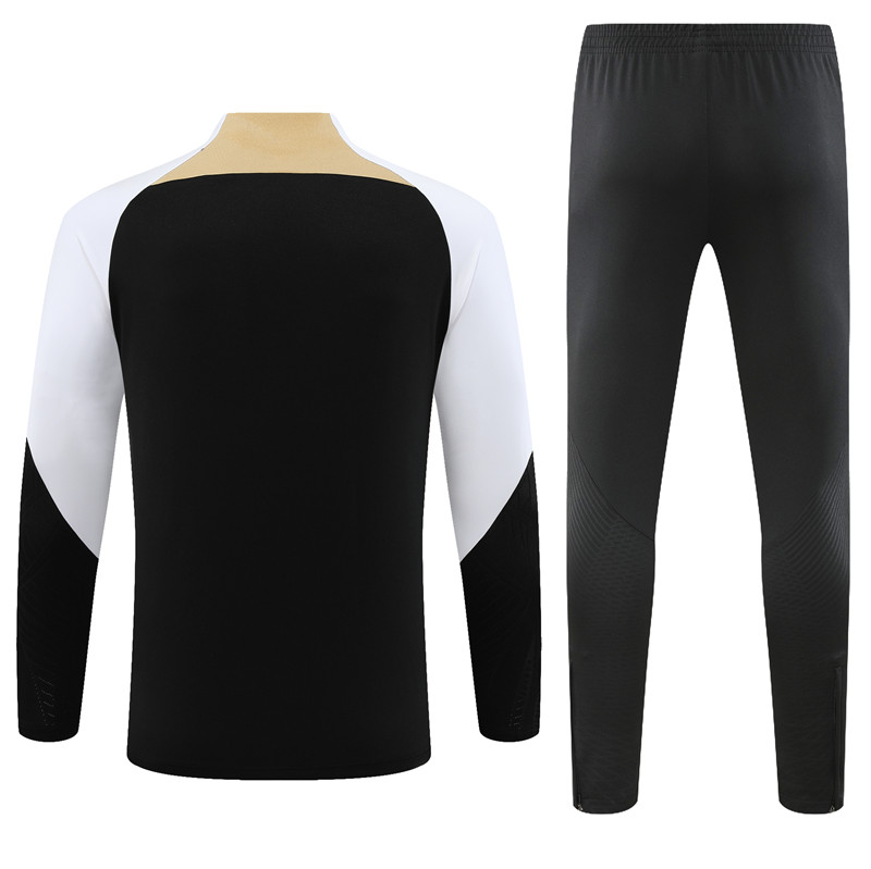 Che 23-24 Kids Long Sleeve Training Set Black - UnitedFutballJersey