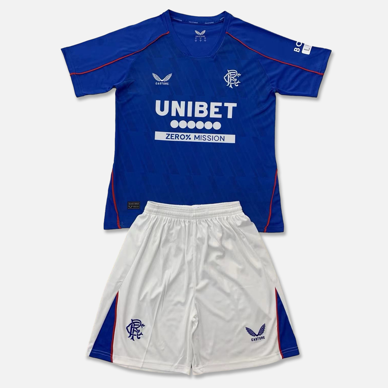 Glasgow Rangers 24-25 Home Men's Adult Jersey Set - Fans Version - UnitedFutballJersey