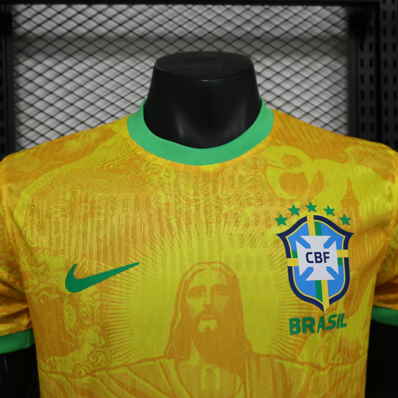 Brazil 2024-25 Christ the Redeemer Statue Jersey - Player Version - UnitedFutballJersey