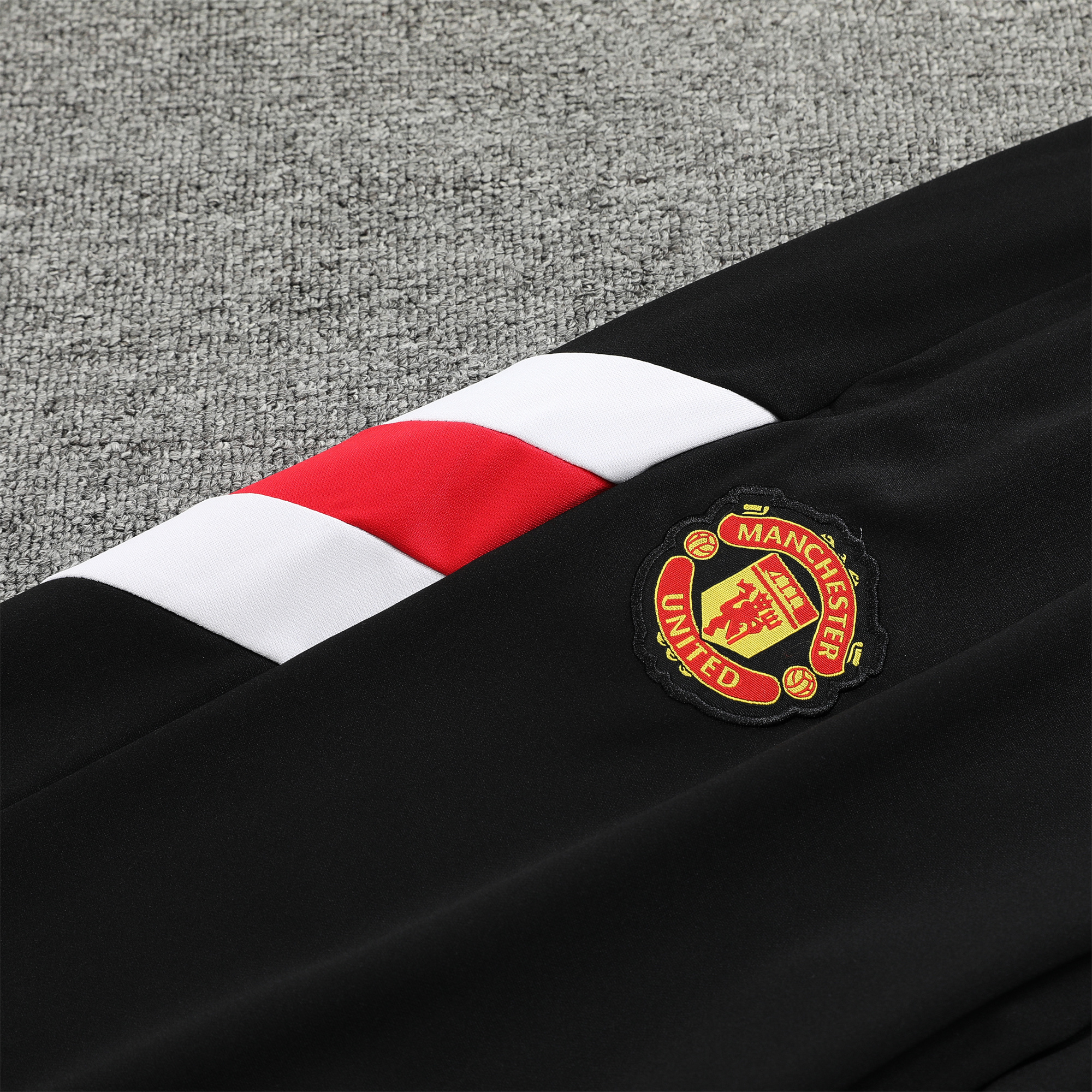 Manchester United 23-24 Long Sleeve Training Set Red - UnitedFutballJersey