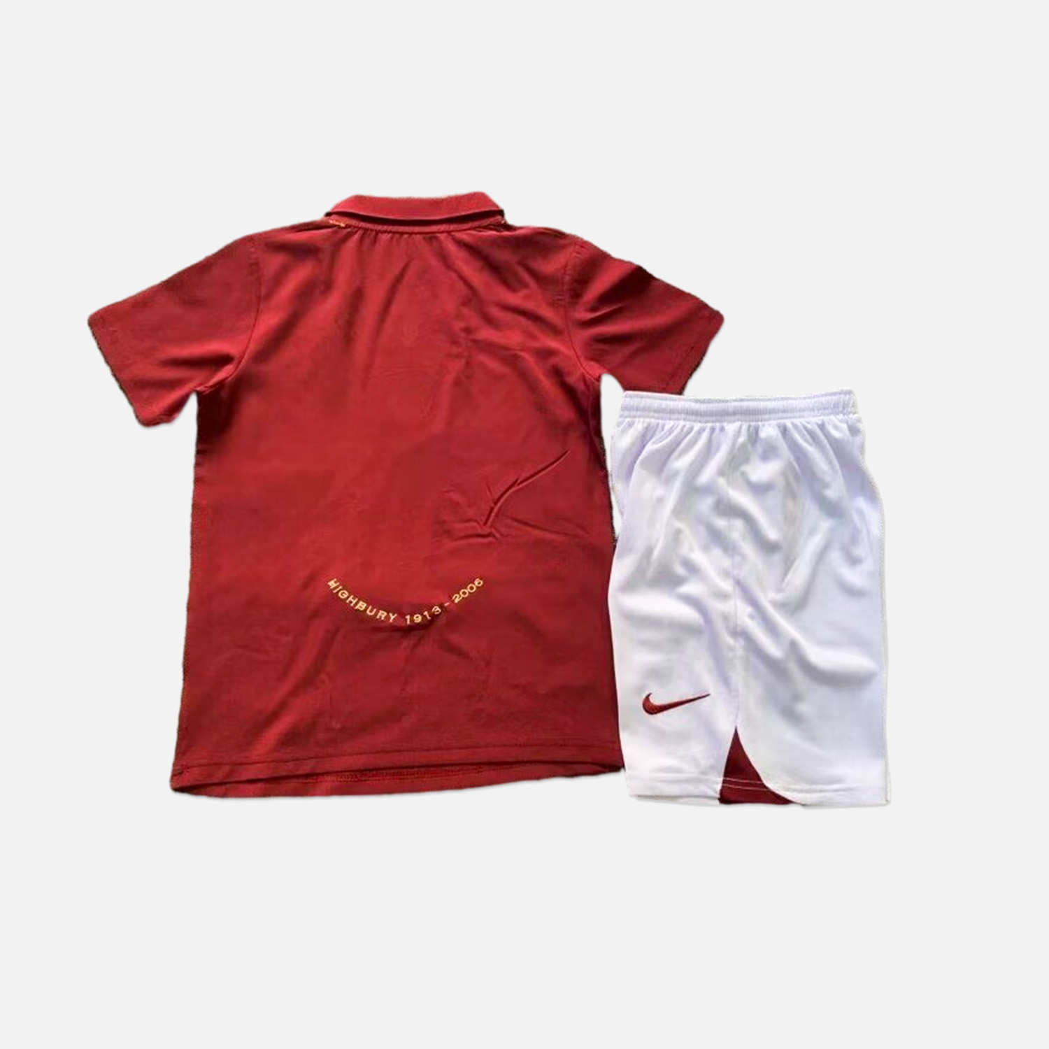 Retro Arsenal 2005-06 Home Stadium Kids Kit - UnitedFutballJersey