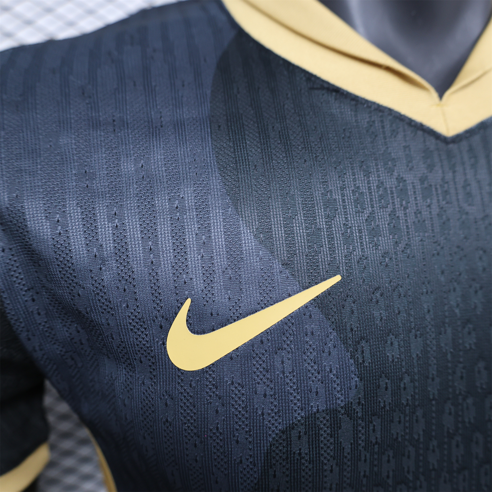 B.A.R.S.A 24-25 Black Gold Special Edition Jersey - Player Version - UnitedFutballJersey