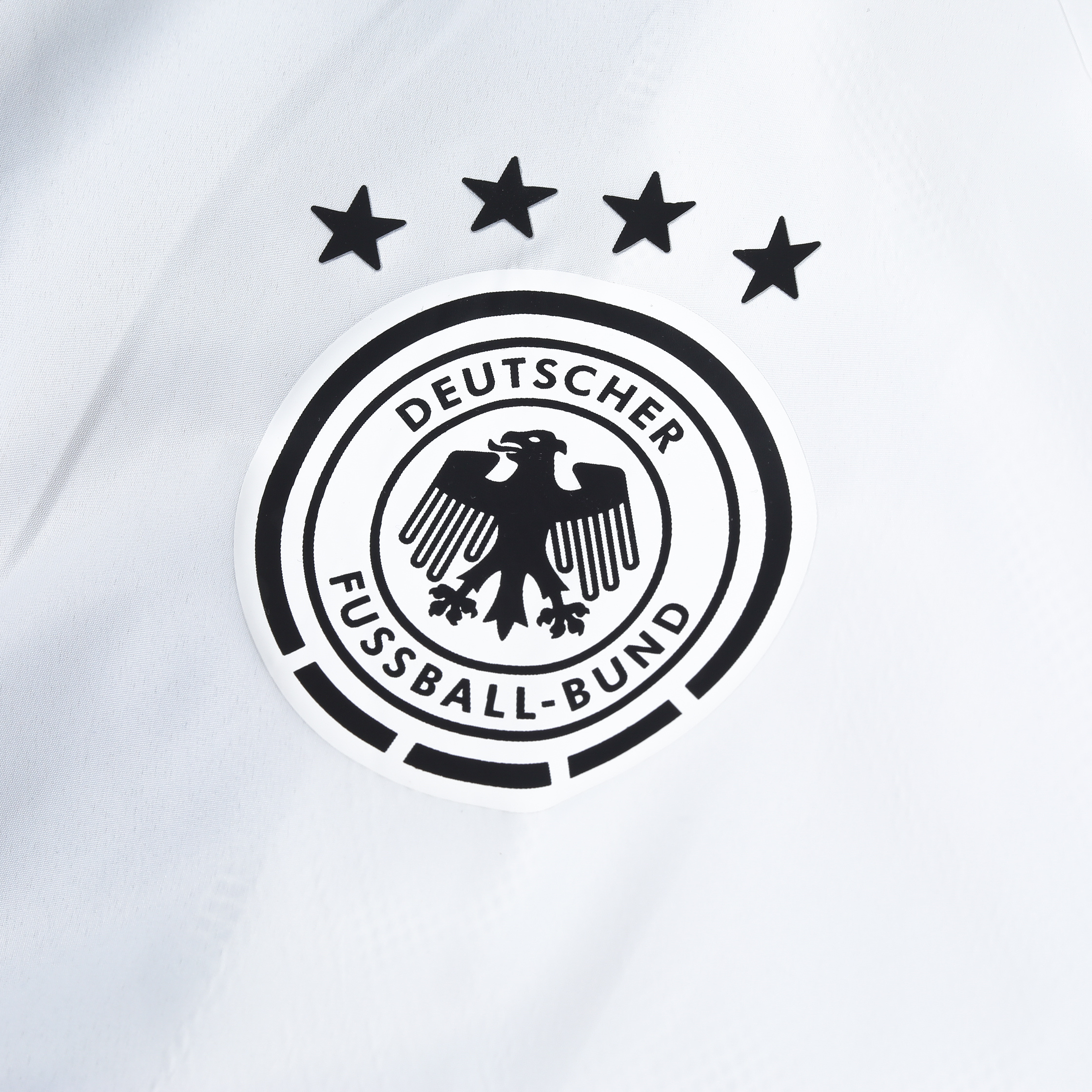 Germany 2024 National Flag Tricolor Hooded Windbreaker - Player Version - UnitedFutballJersey