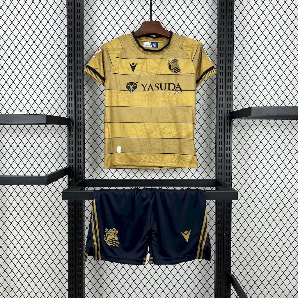 Real Sociedad 24-25 Away Kids Kit - UnitedFutballJersey