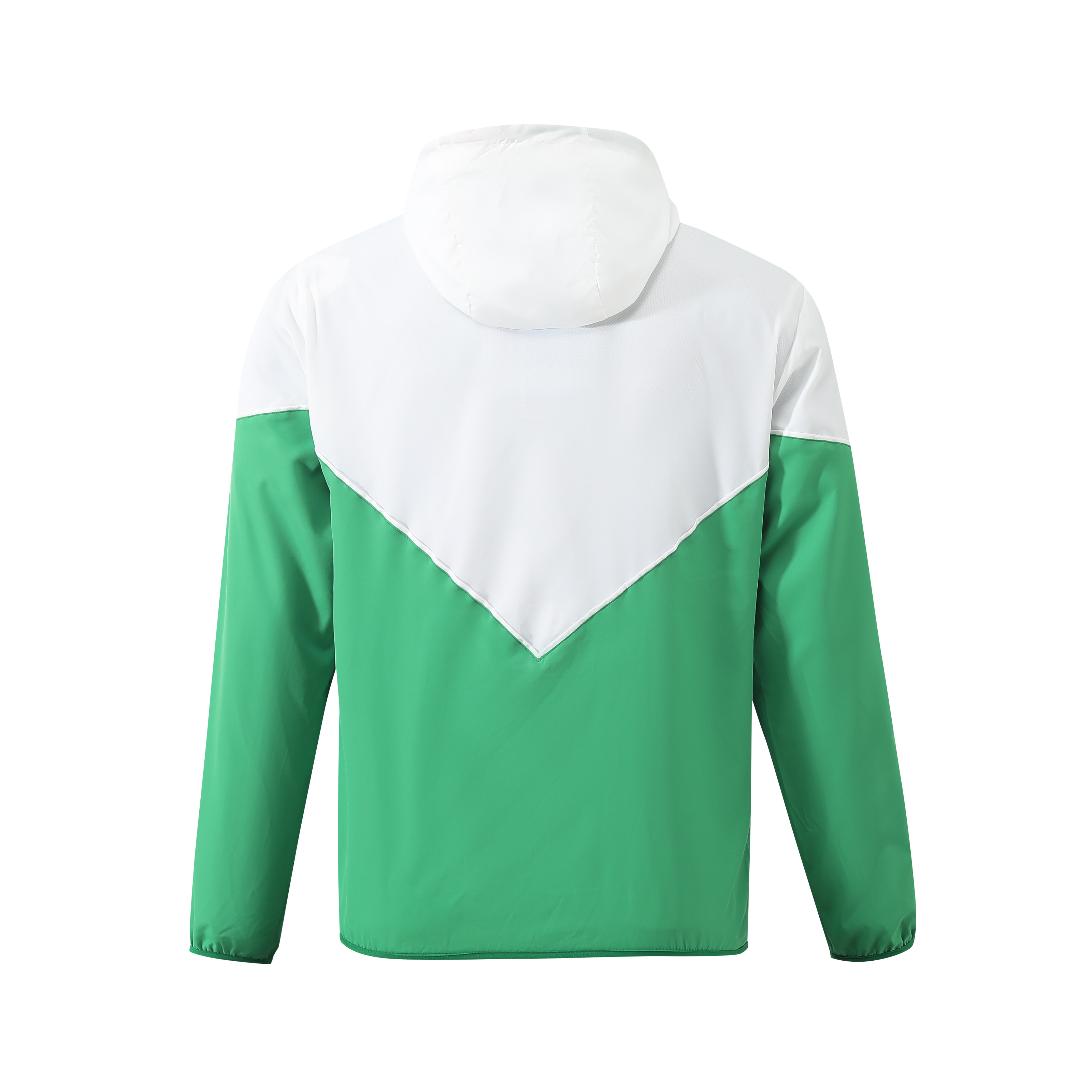 Mexico 2024 National Team Anthem Green Hooded Windbreaker - Player Version - UnitedFutballJersey