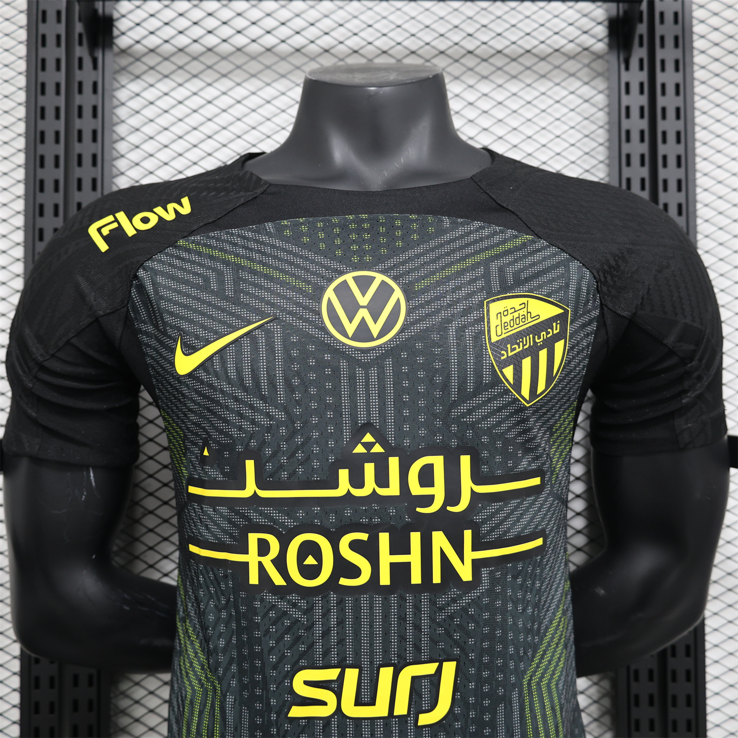 Al Ittihad Jeddah United 24-25 Third Jersey with New Sponsers - Player Version - UnitedFutballJersey
