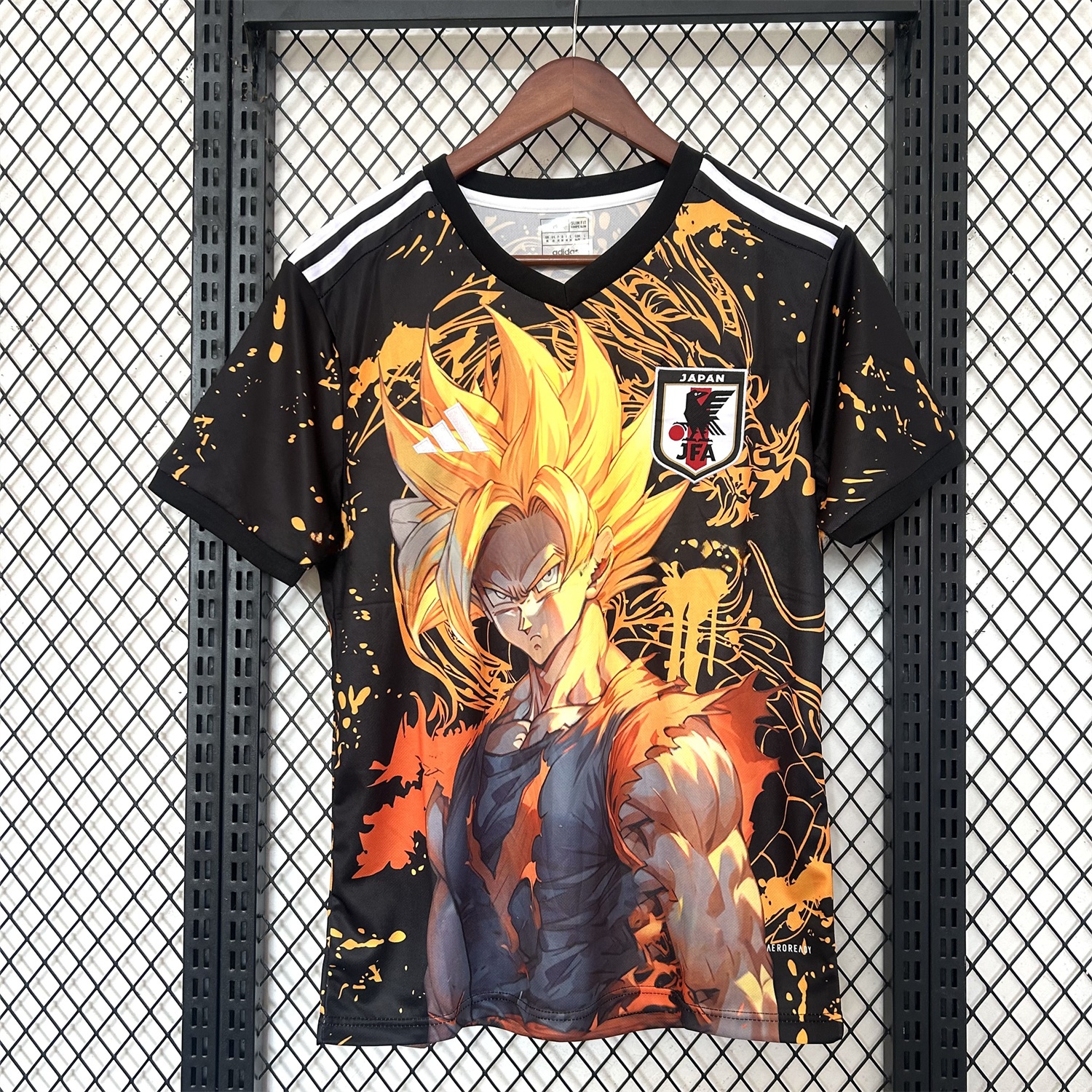 Japan 25-26 Half-length Of Blond Son Goku Special Edition Jersey - Fans Version - UnitedFutballJersey