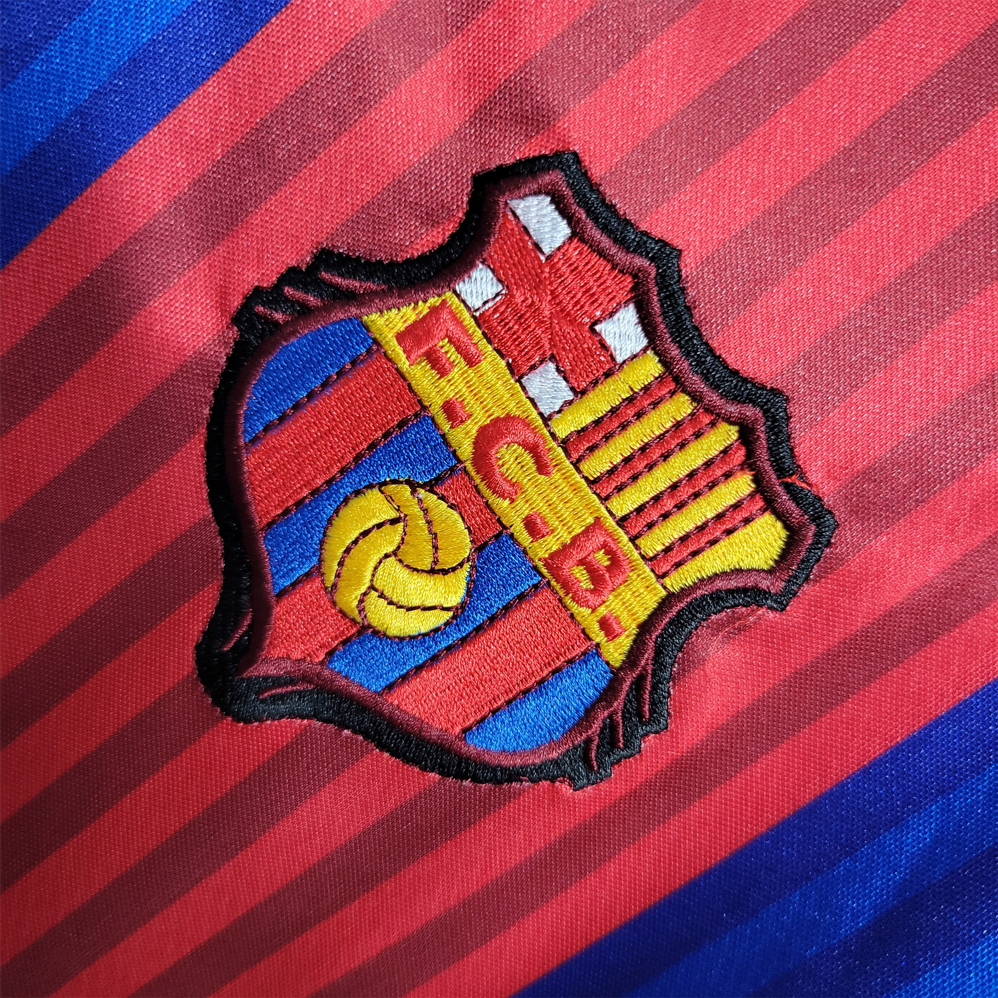 B.A.R.S.A Retro 90-92 Home Stadium Long Sleeve Jersey - UnitedFutballJersey