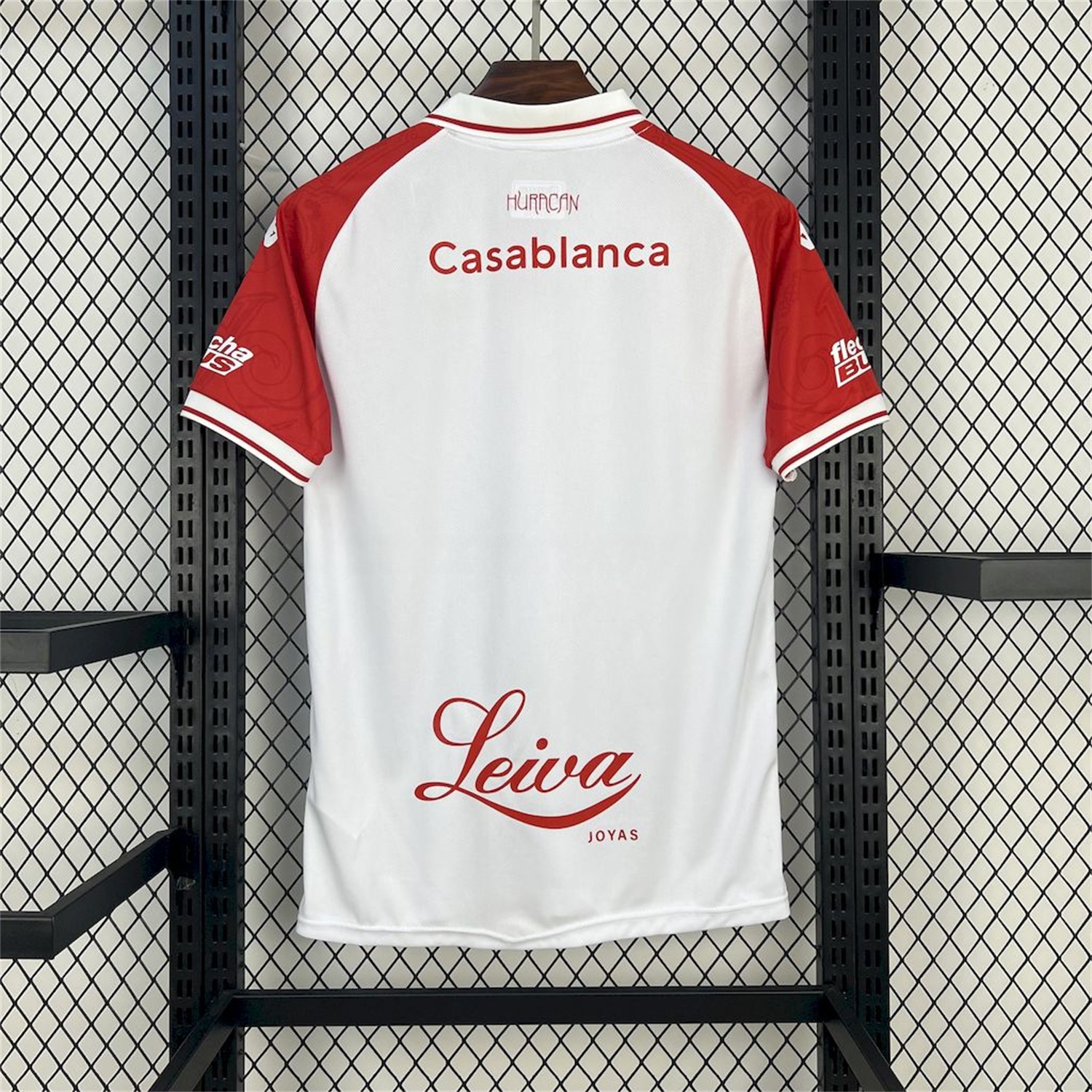 CA Huracán 25-26 Home Unsponsored Jersey - Fans Version - UnitedFutballJersey