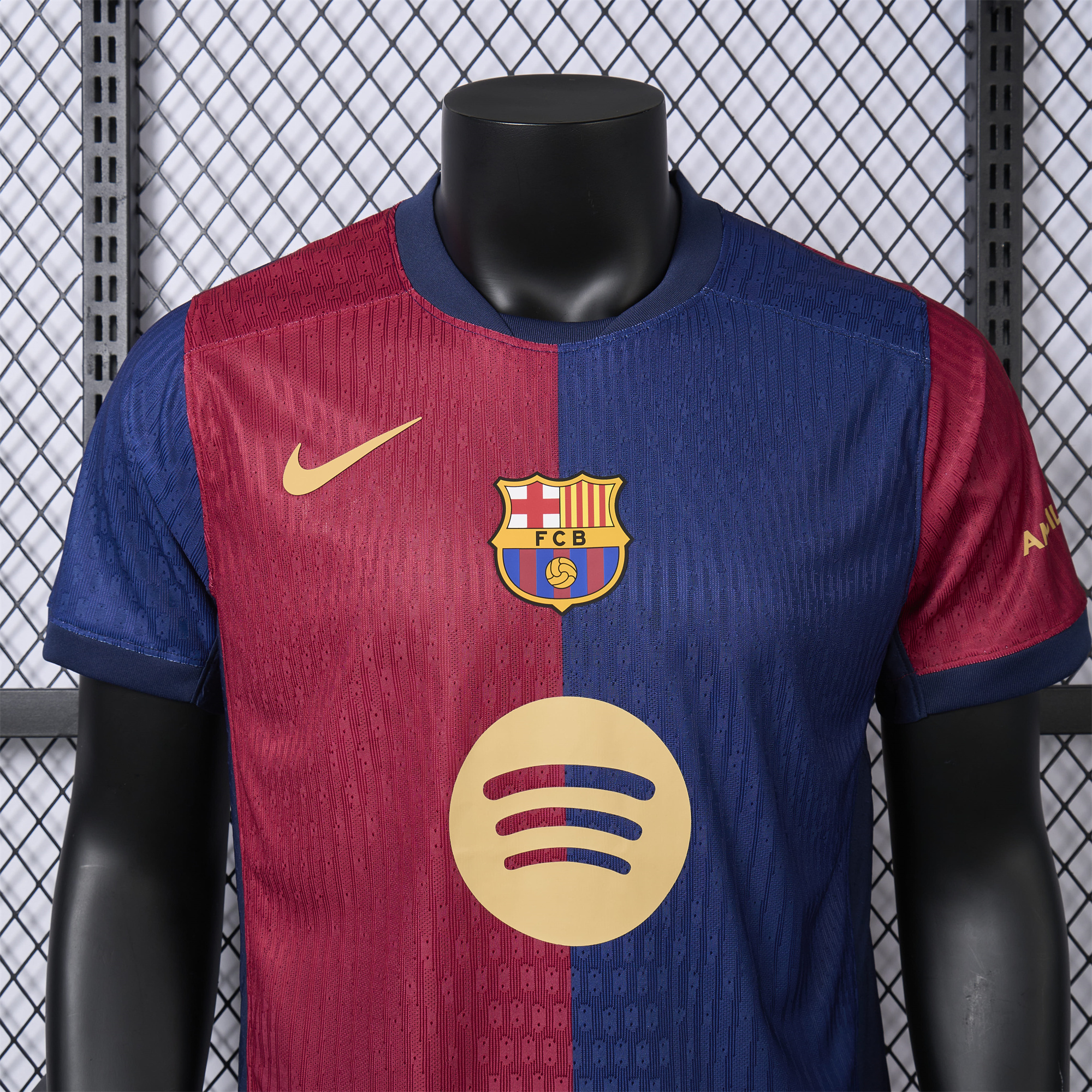 B.A.R.S.A 24-25 Home Stadium Jersey with Big Logo - Player Version - UnitedFutballJersey