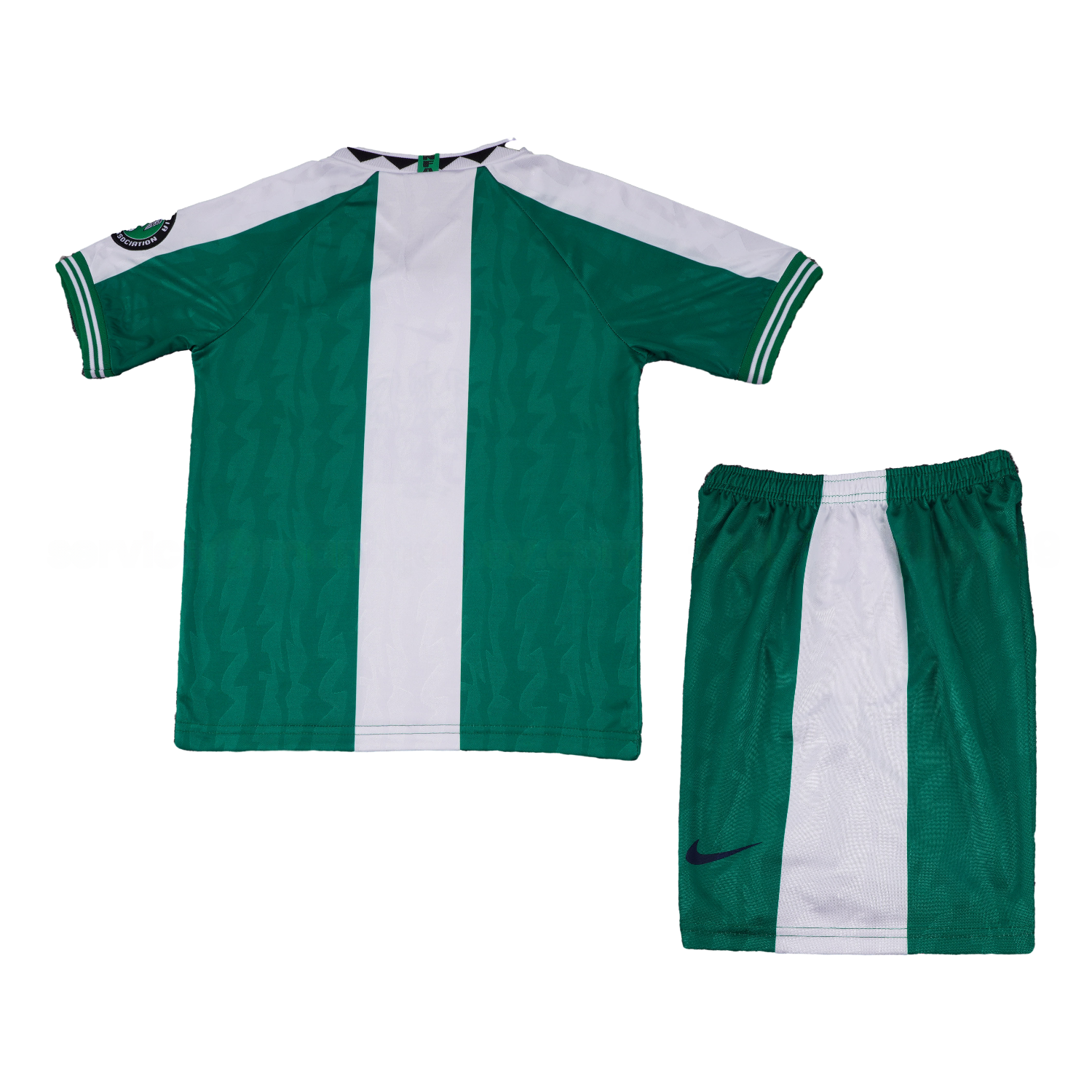 Retro Nigeria 1996 Home Kids Kit - UnitedFutballJersey