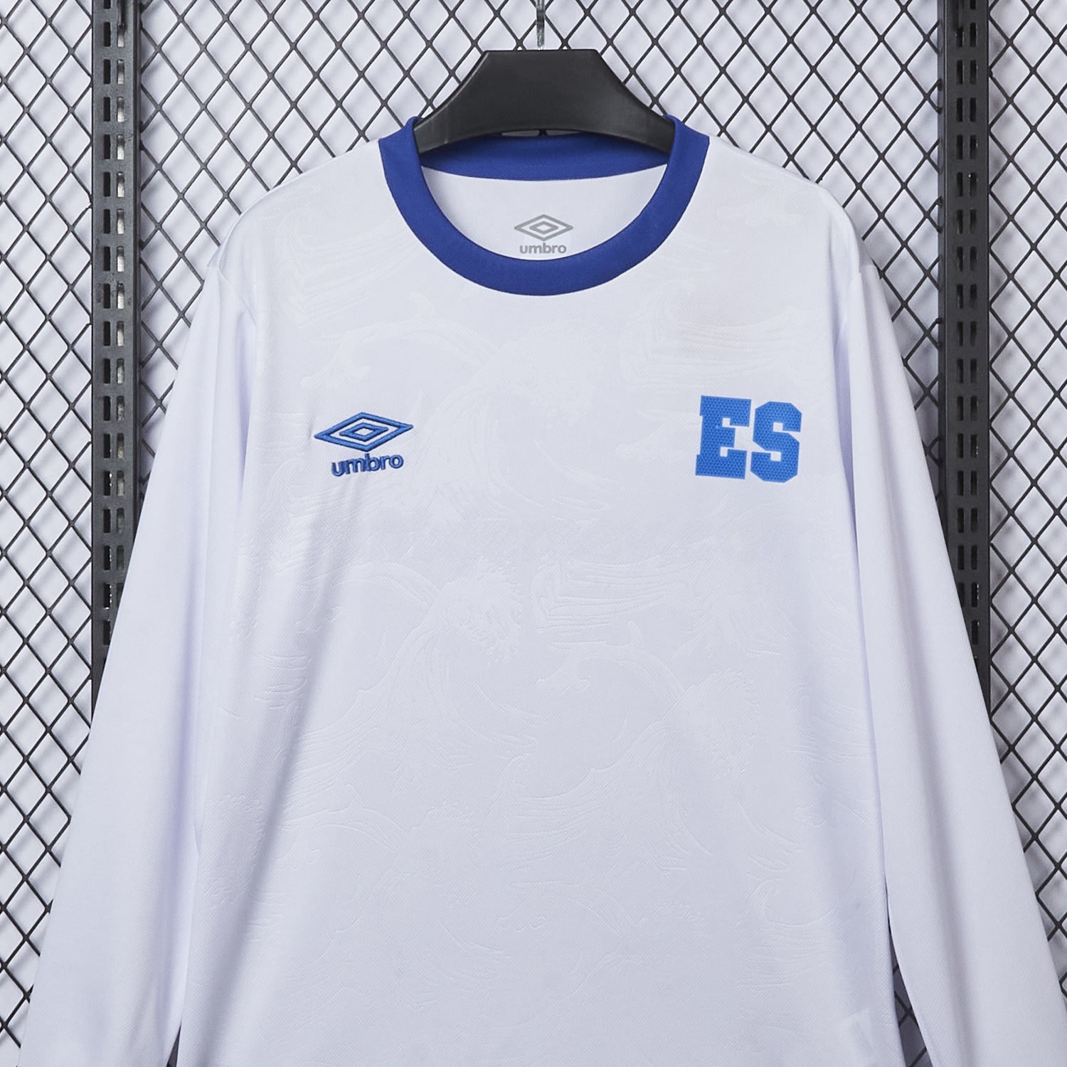El Salvador 2025-26 Away Long Sleeve Jersey - Fans Version - UnitedFutballJersey