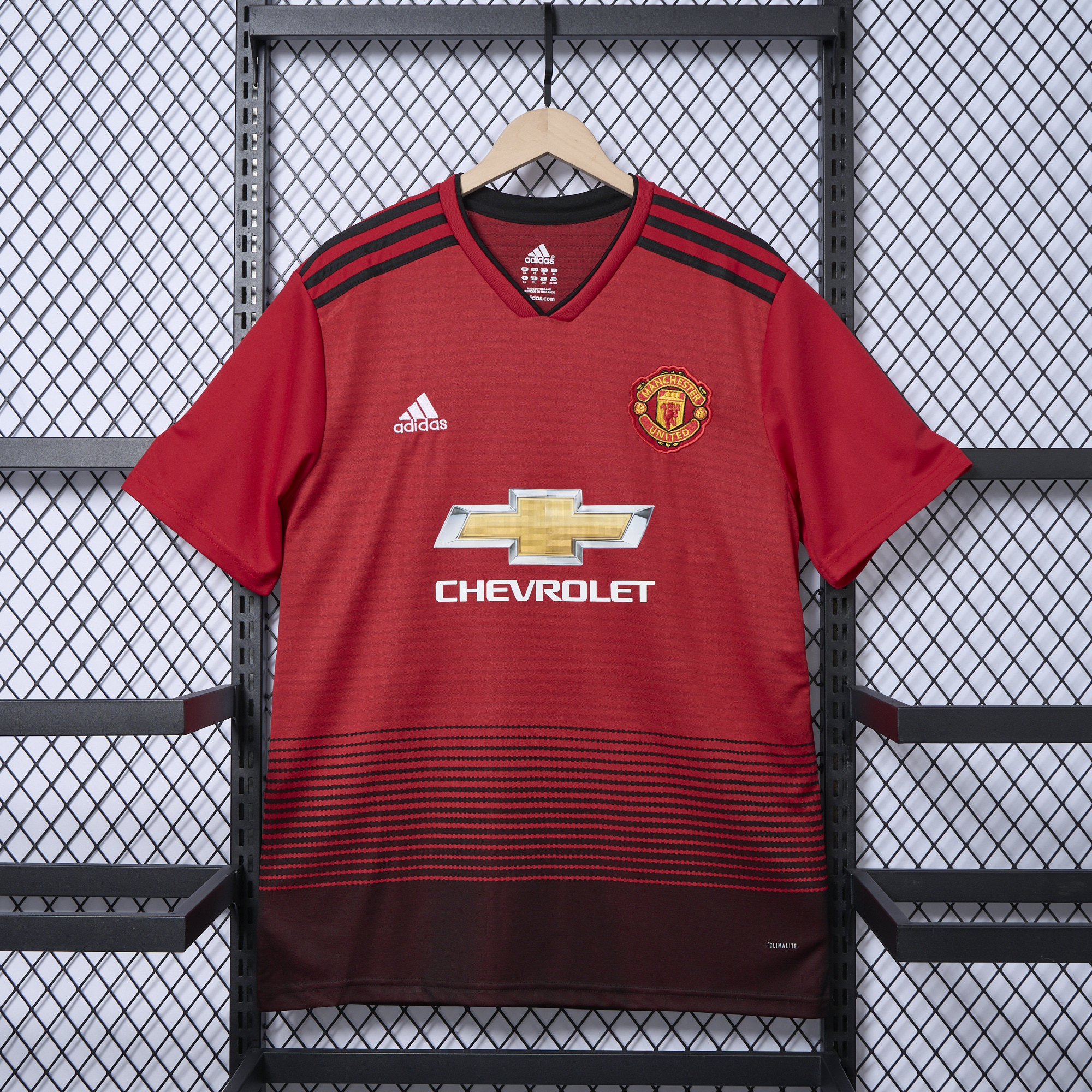 Retro Manchester United 18-19 Home Stadium Jersey - UnitedFutballJersey
