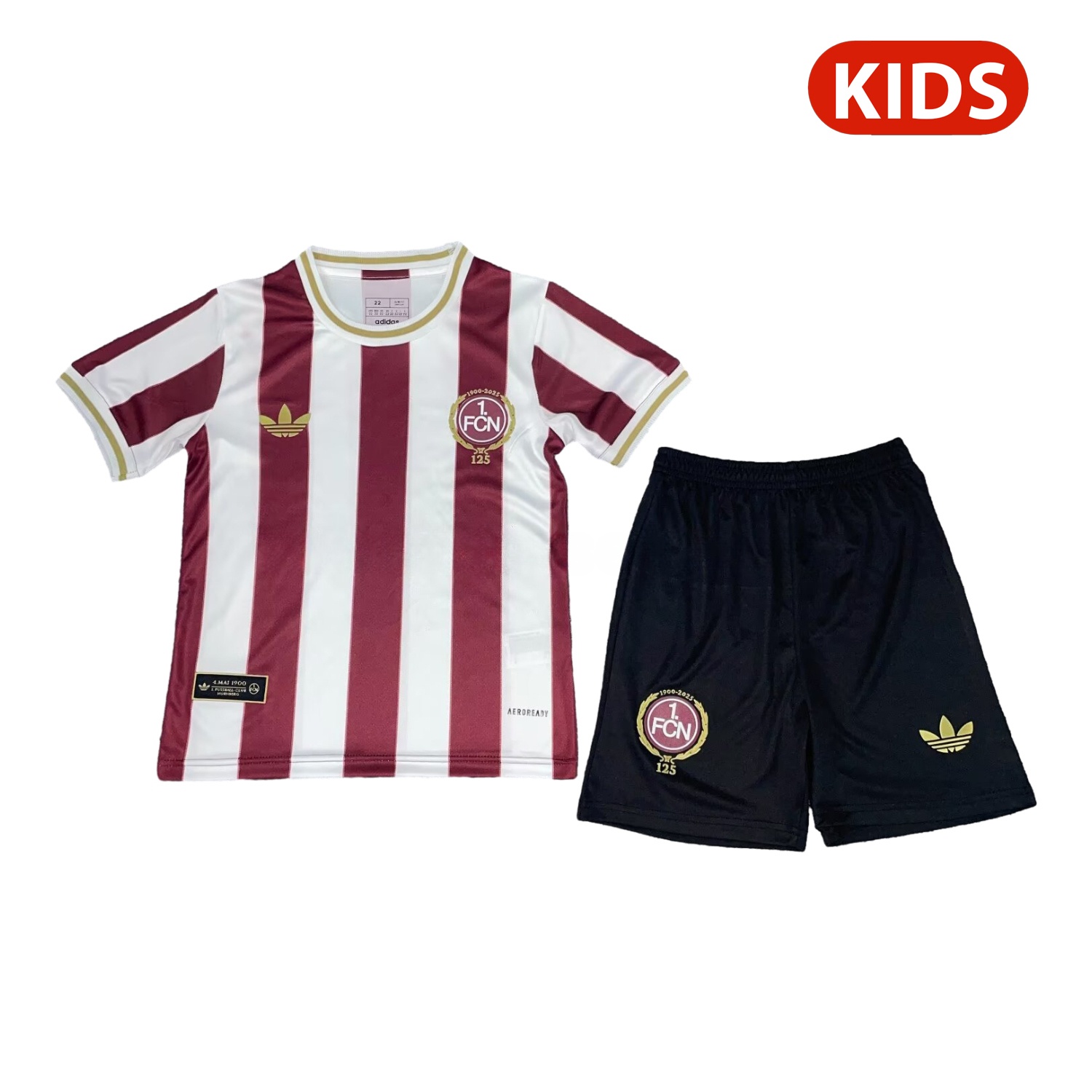 Nürnberg 24-25 125-Year Anniversary Kids Kit - UnitedFutballJersey