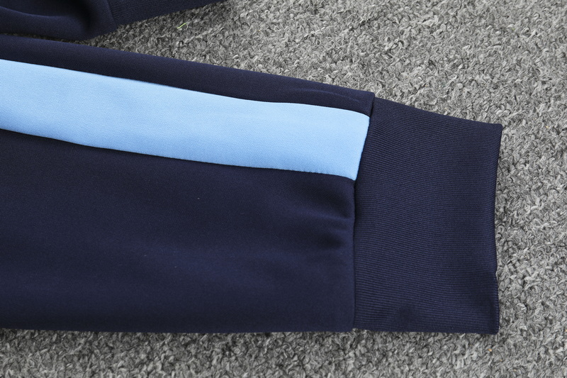 Manchester City 23-24 Jacket Training Tracksuit - Sky Blue - UnitedFutballJersey